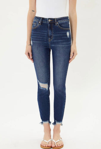 Kan Can Gemma High Rise Ankle Skinny